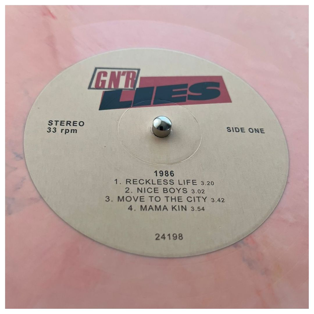 GUNS N' ROSES - G N' R LIES (Unofficial Release) / VINILO  3