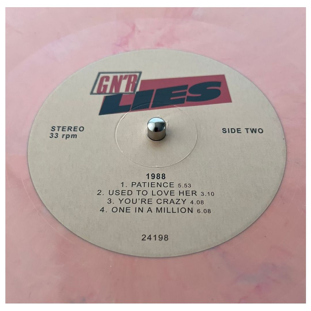 GUNS N' ROSES - G N' R LIES (Unofficial Release) / VINILO  4