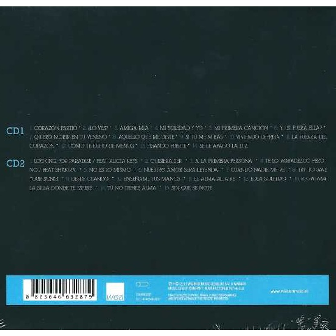 ALEJANDRO SANZ - COLECCION DEFINITIVA (2CD) / CD 2