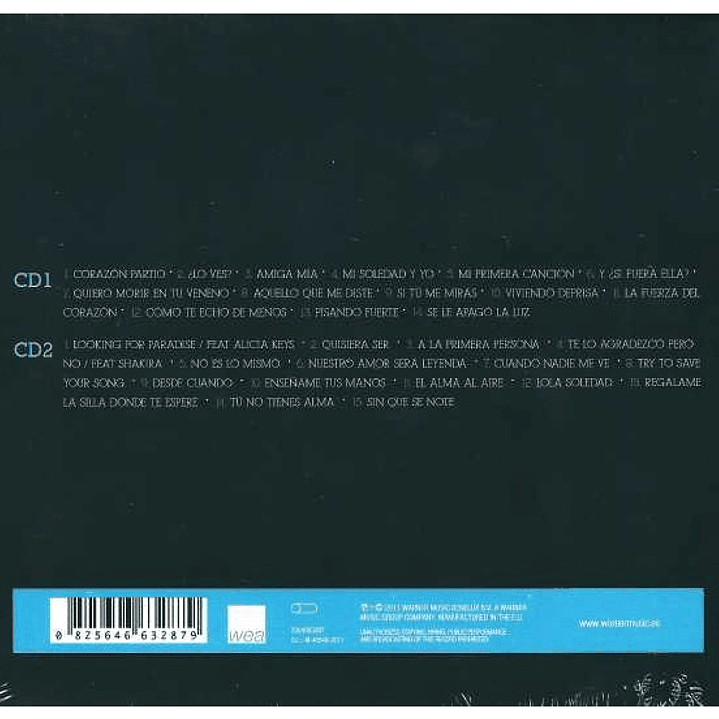 ALEJANDRO SANZ - COLECCION DEFINITIVA (2CD) / CD 2