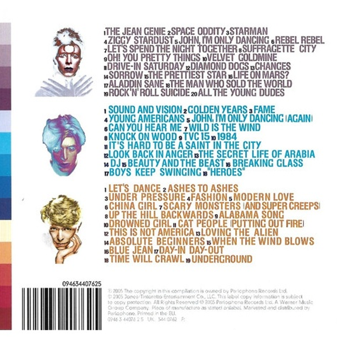 DAVID BOWIE - THE PLATINUM COLLECTION (3CD) / CD 2