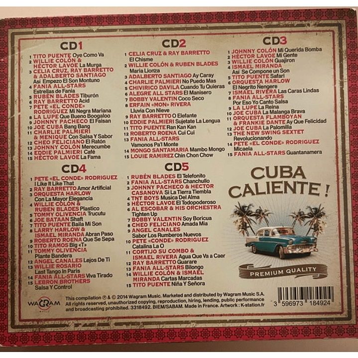 CUBA CALIENTE - VARIOS (5CD) / CD 2