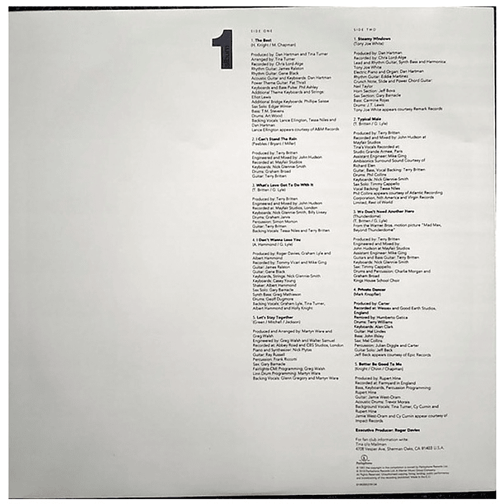 TINA TURNER - SIMPLY THE BEST (2LP) / VINILO 3