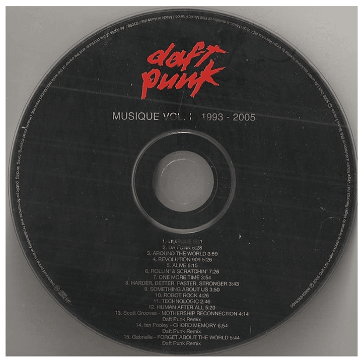 DAFT PUNK - MUSIQUE VOL.1 (1993 - 2005) / CD 3