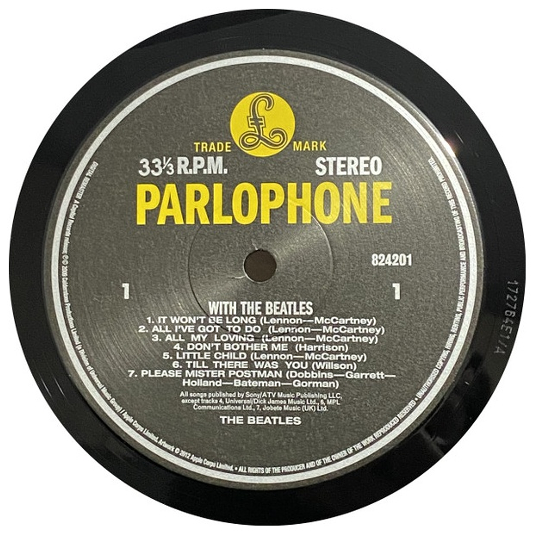BEATLES - WITH THE BEATLES / VINILO 4