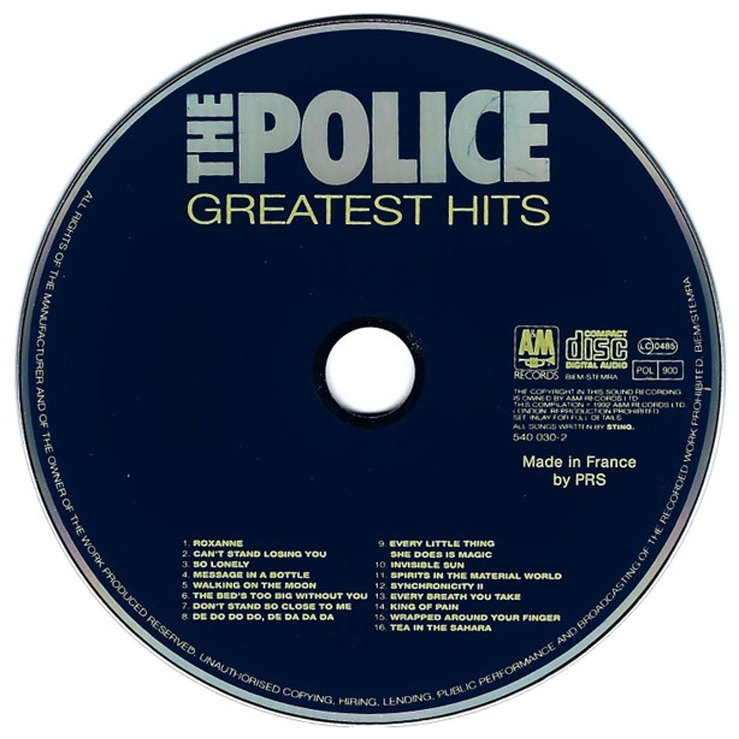 POLICE - GREATEST HITS / CD 3