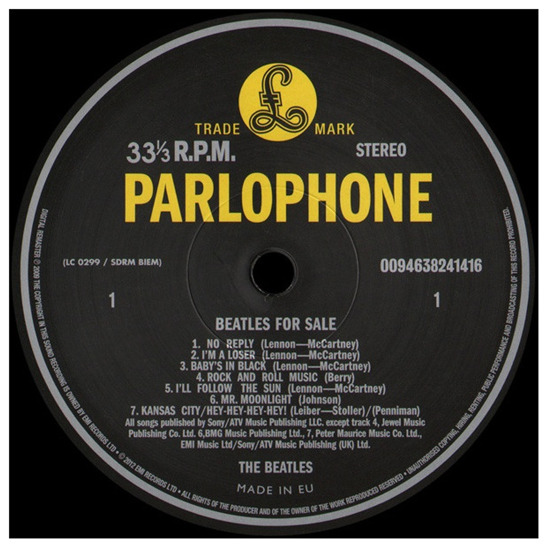 BEATLES - BEATLES FOR SALE / VINILO 5