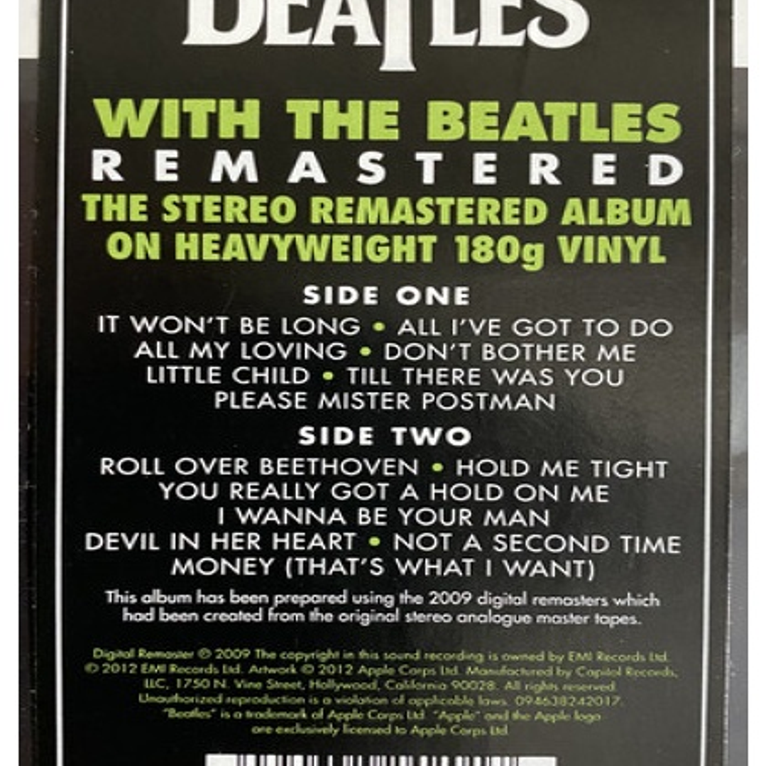 BEATLES - WITH THE BEATLES / VINILO 6