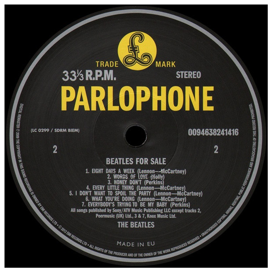 BEATLES - BEATLES FOR SALE / VINILO 6