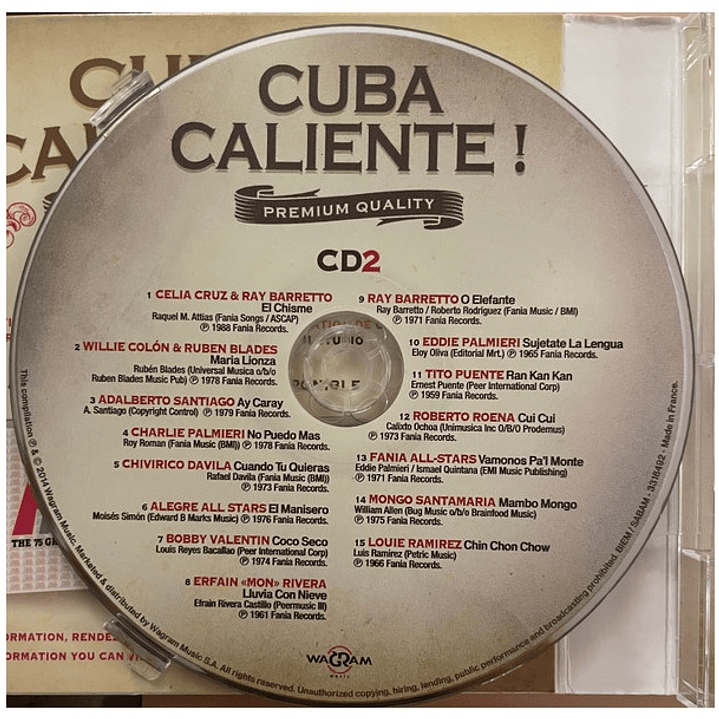 CUBA CALIENTE - VARIOS (5CD) / CD 5