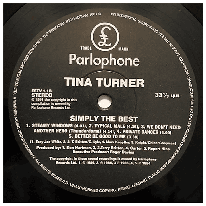 TINA TURNER - SIMPLY THE BEST (2LP) / VINILO 6