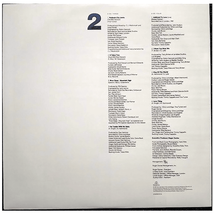 TINA TURNER - SIMPLY THE BEST (2LP) / VINILO 7