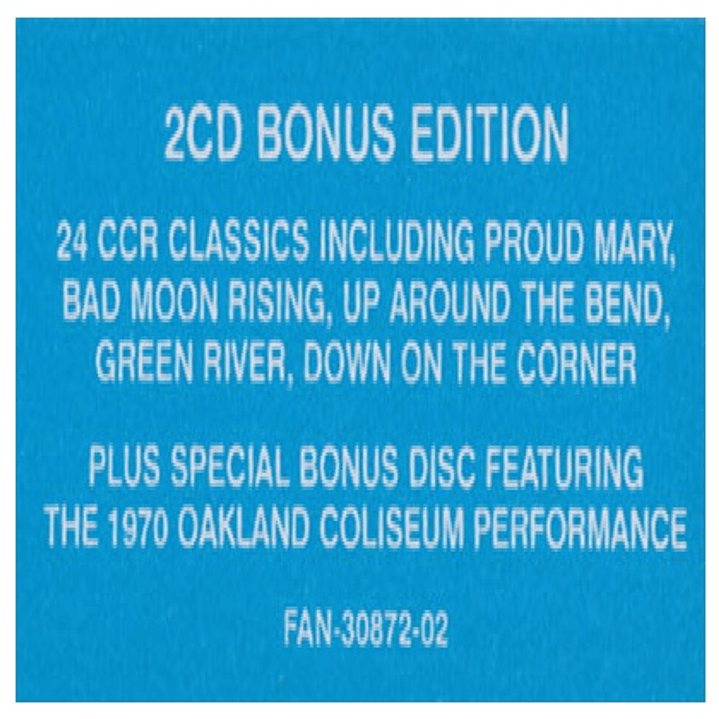 CREEDENCE CLEARWATER REVIVAL - THE BEST OF / CD 8