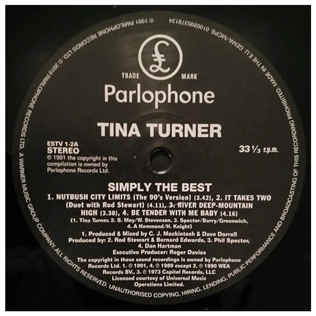 TINA TURNER - SIMPLY THE BEST (2LP) / VINILO 9