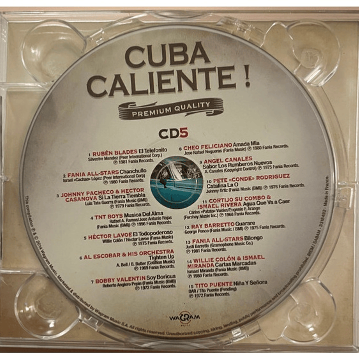 CUBA CALIENTE - VARIOS (5CD) / CD 8