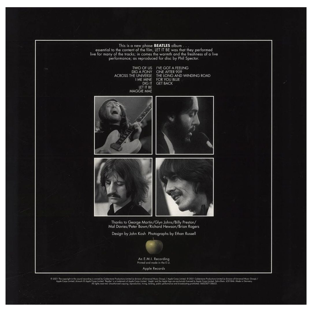 THE BEATLES - LET IT BE (REMIX 2021) / VINILO 3