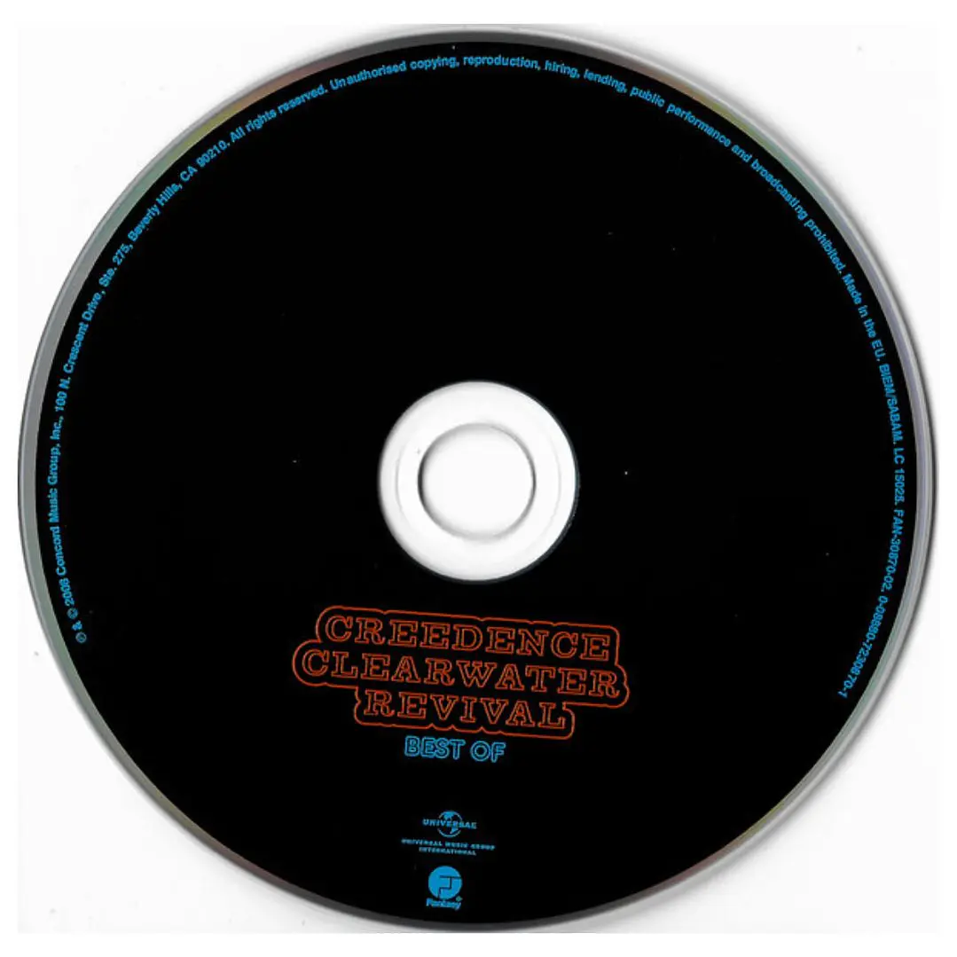 CREEDENCE CLEARWATER REVIVAL - THE BEST OF / CD 3