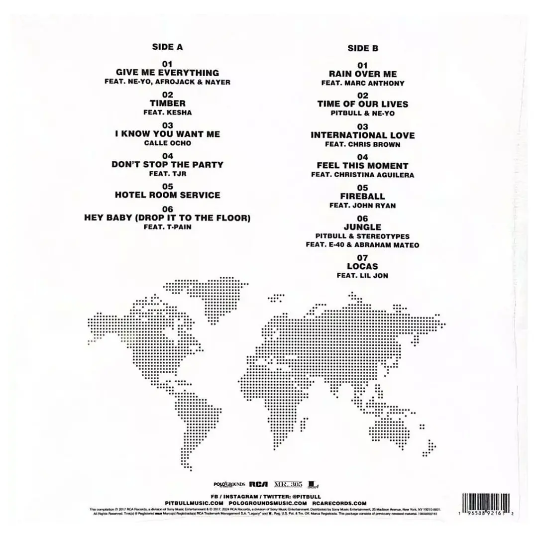 PITBULL - GREATEST HITS / VINILO 2