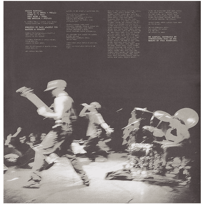 RAGE AGAINST THE MACHINE - RAGE AGAINST THE MACHINE XX / VINILO 6