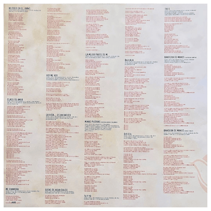 JUANES - LA VIDA ES UN RATICO (2LP) / VINILO 6