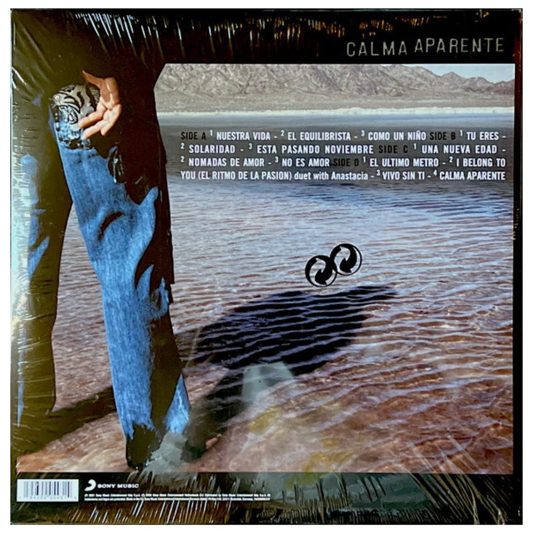 EROS RAMAZZOTTI - CALMA APARENTE (2LP) (BLUE VINYL) / VINILO 2