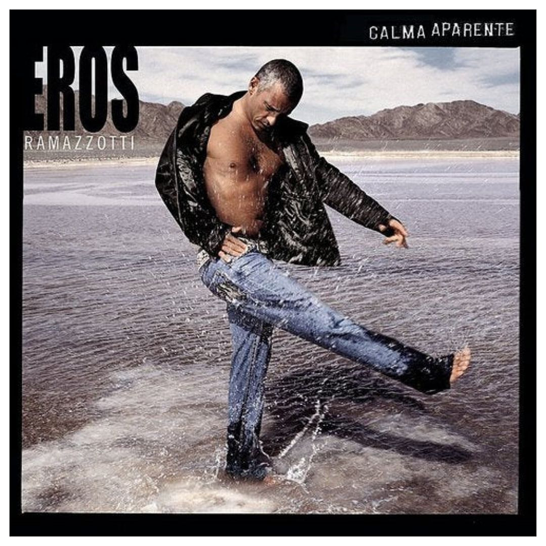 EROS RAMAZZOTTI - CALMA APARENTE (2LP) (BLUE VINYL) / VINILO 1