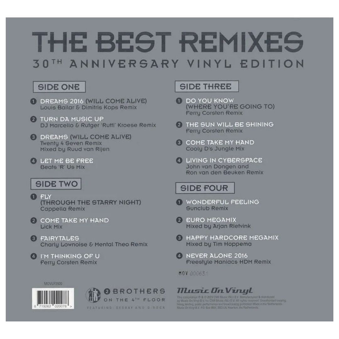 2 BROTHERS ON THE 4TH FLOOR - BEST REMIXES (2LP) / VINILO  2