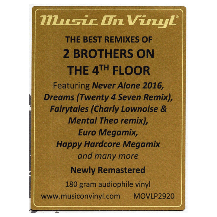 2 BROTHERS ON THE 4TH FLOOR - BEST REMIXES (2LP) / VINILO  5