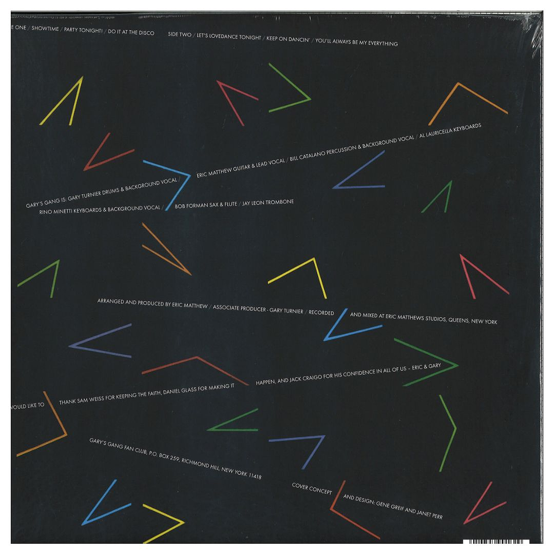 GARY'S GANG - KEEP ON DANCIN' / VINILO 2