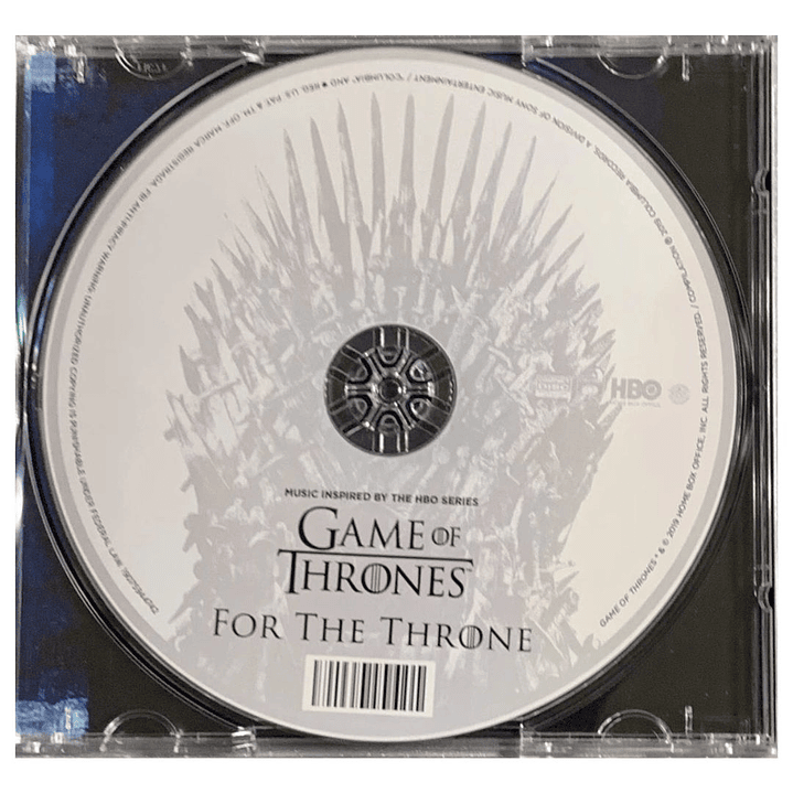 FOR THE THRONE - GAME OF THRONES SOUNDTRACK / CD 3