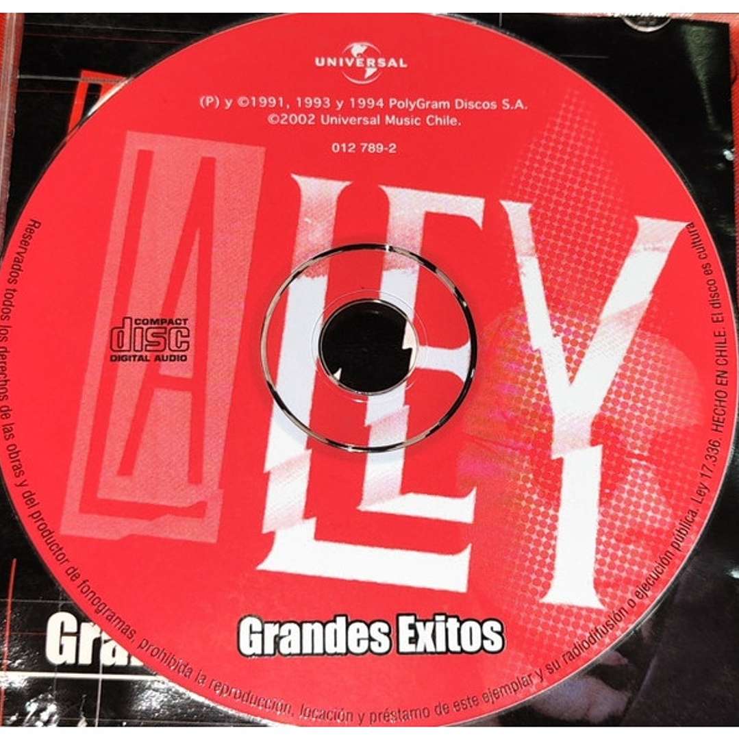 LA LEY - GRANDES EXITOS / CD USADO 2