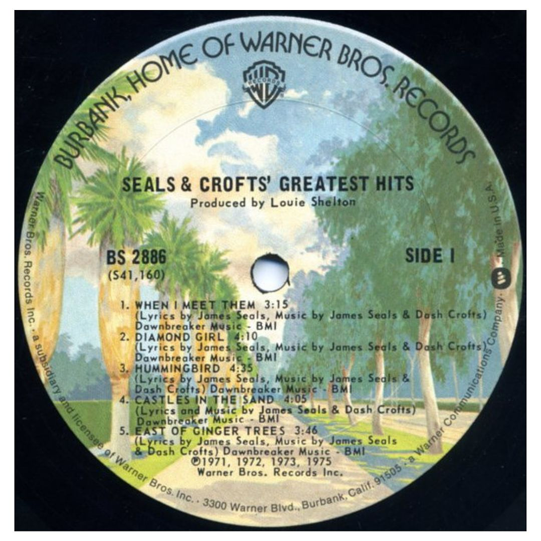 SEALS & CROFTS - GREATEST HITS / VINILO USADO 6