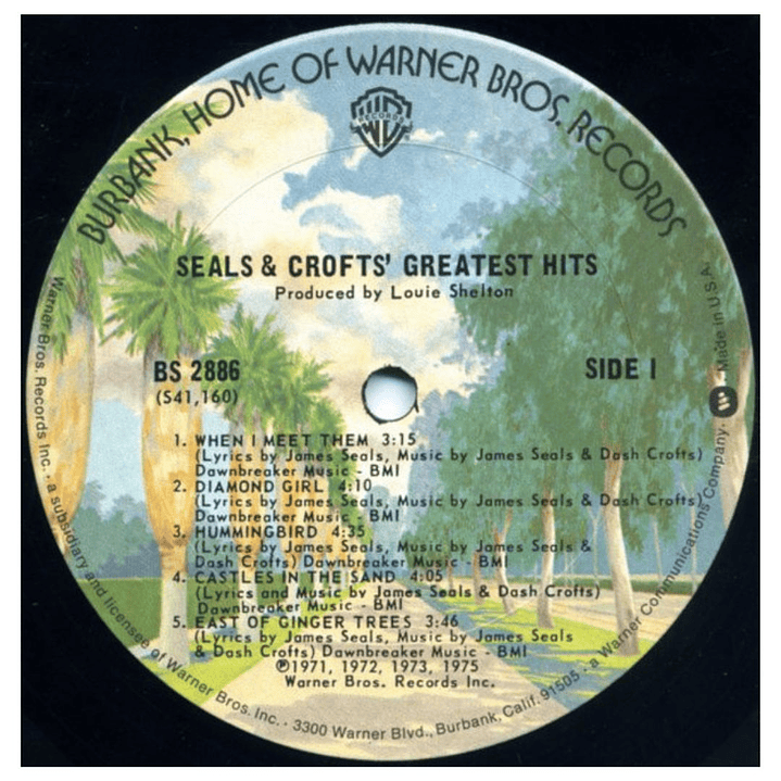 SEALS & CROFTS - GREATEST HITS / VINILO USADO 6