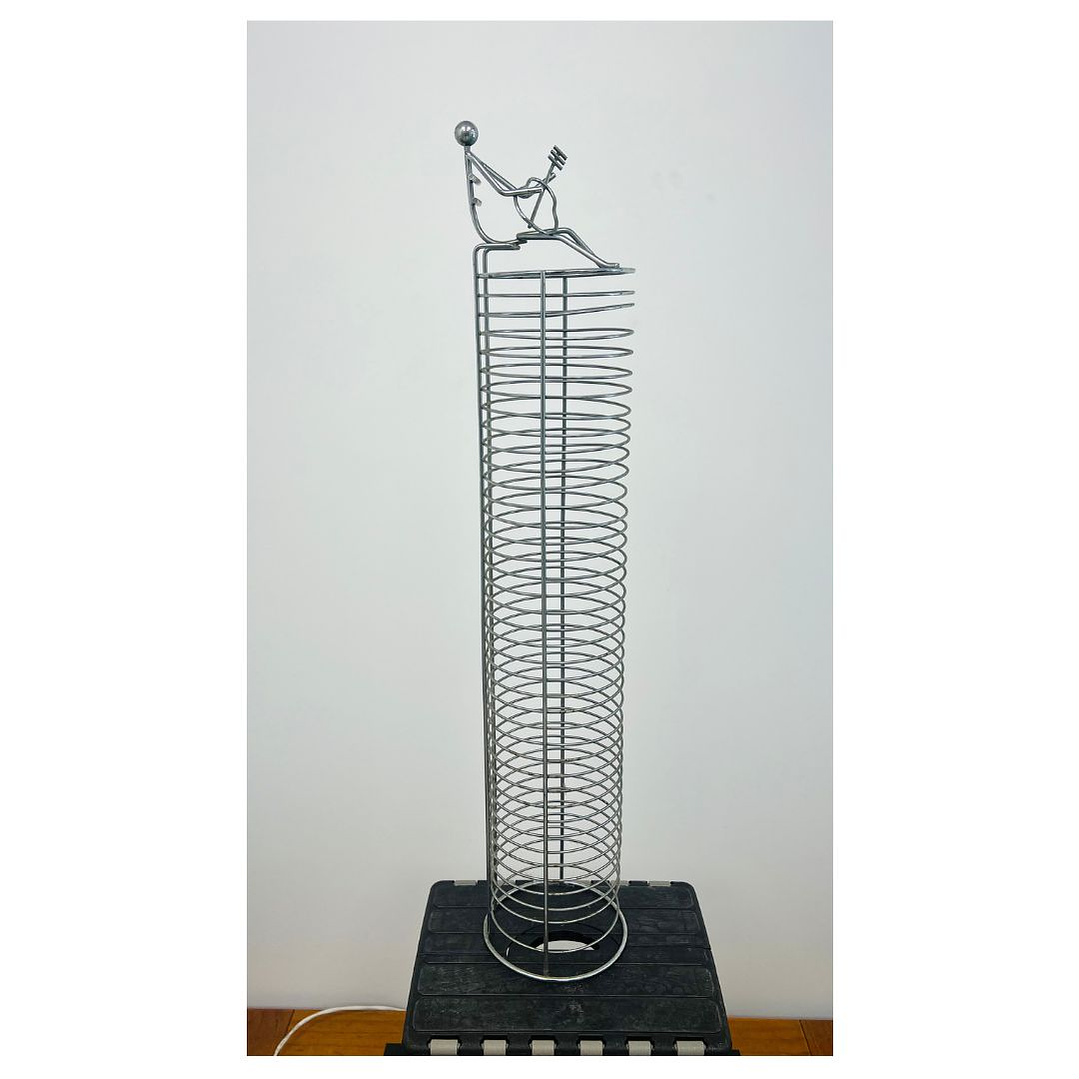 PORTA CD METALICO 40 CDs USADO  6