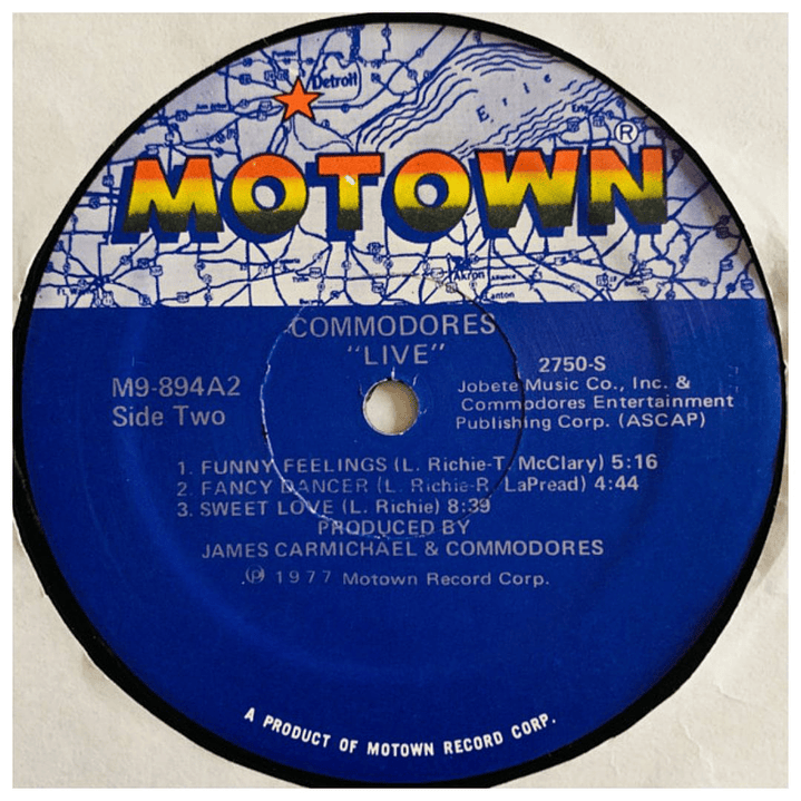 COMMODORES - LIVE (2LP) / VINILO USADO 4
