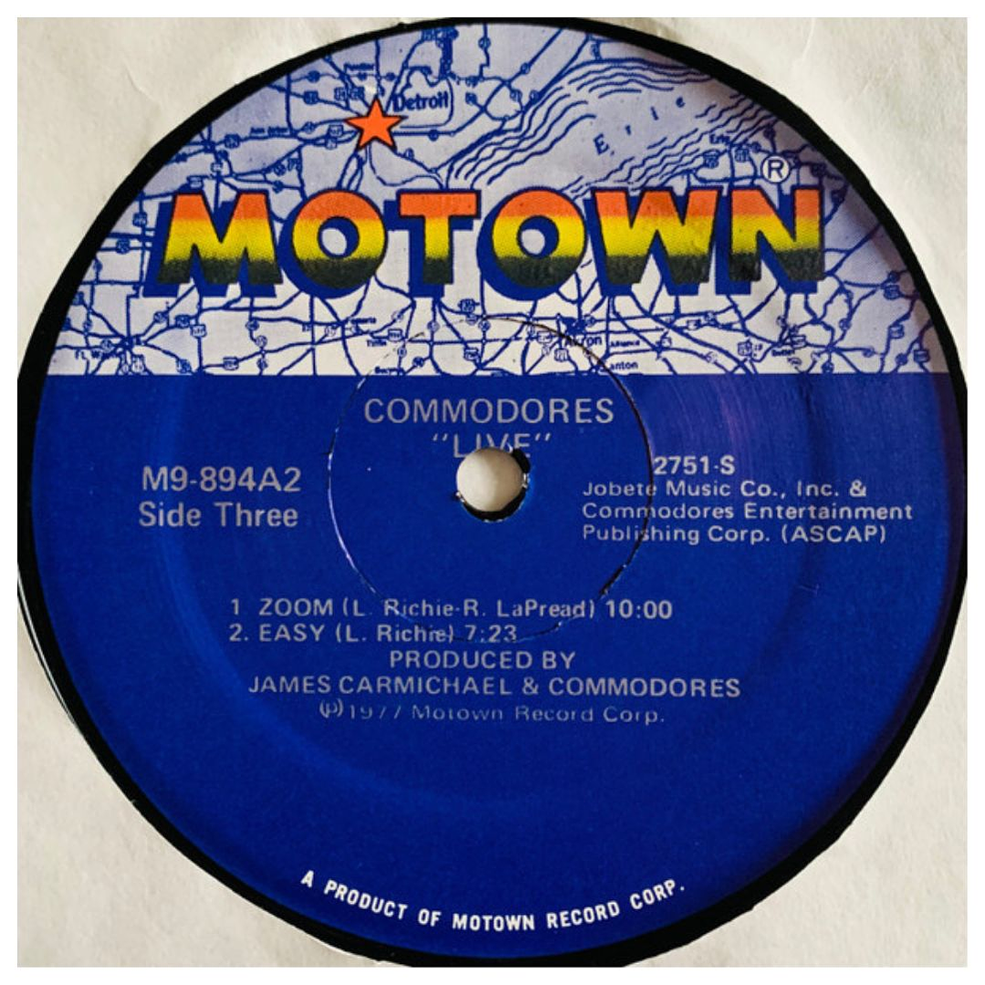 COMMODORES - LIVE (2LP) / VINILO USADO 5