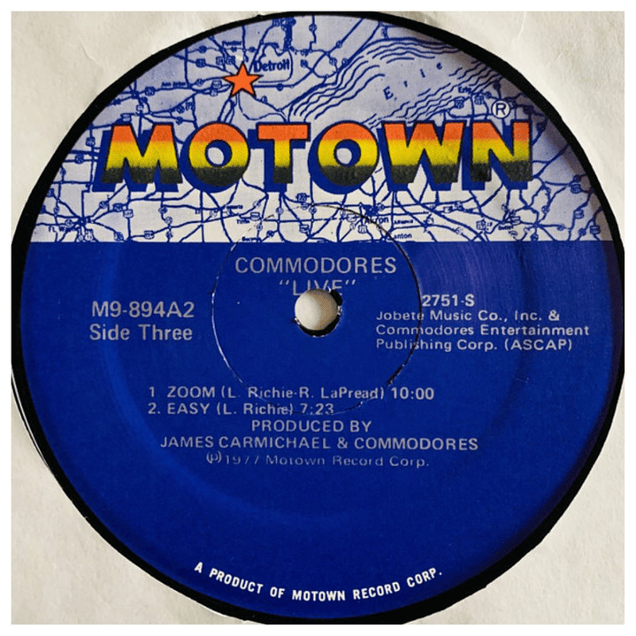 COMMODORES - LIVE (2LP) / VINILO USADO 5