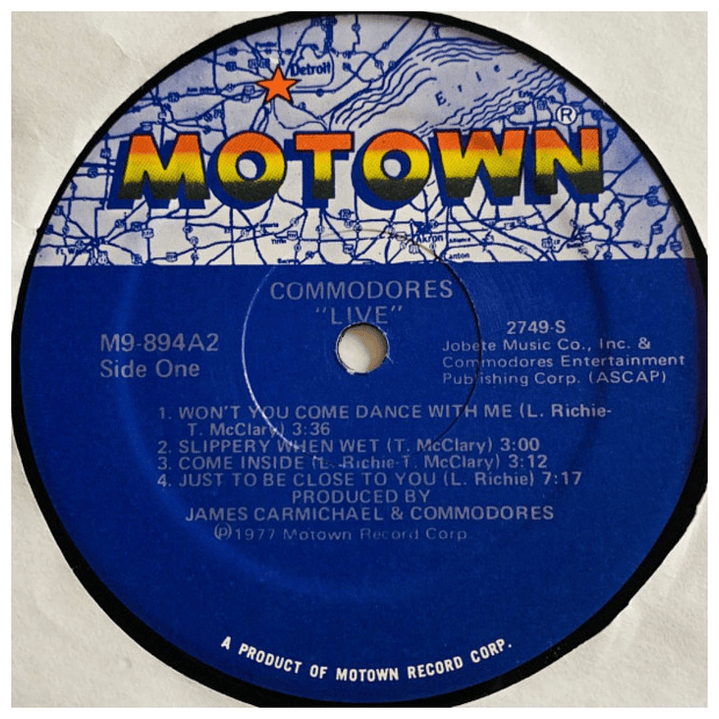 COMMODORES - LIVE (2LP) / VINILO USADO 6