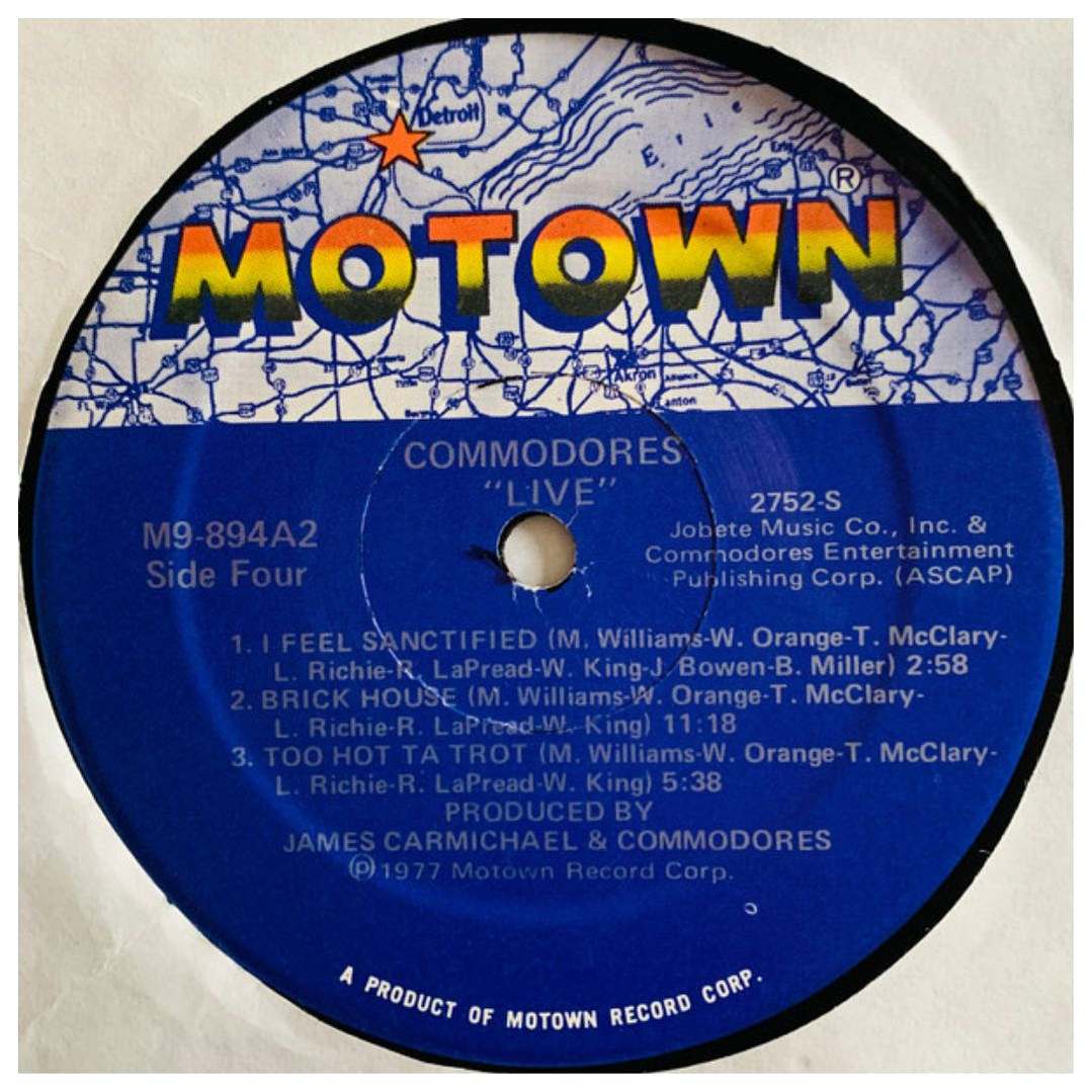 COMMODORES - LIVE (2LP) / VINILO USADO 7