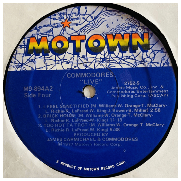 COMMODORES - LIVE (2LP) / VINILO USADO 7