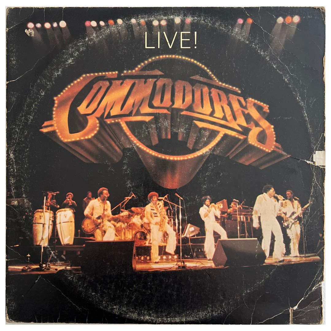 COMMODORES - LIVE (2LP) / VINILO USADO 1
