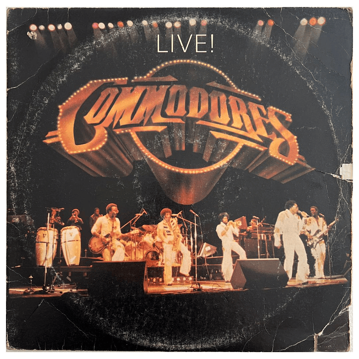 COMMODORES - LIVE (2LP) / VINILO USADO 1