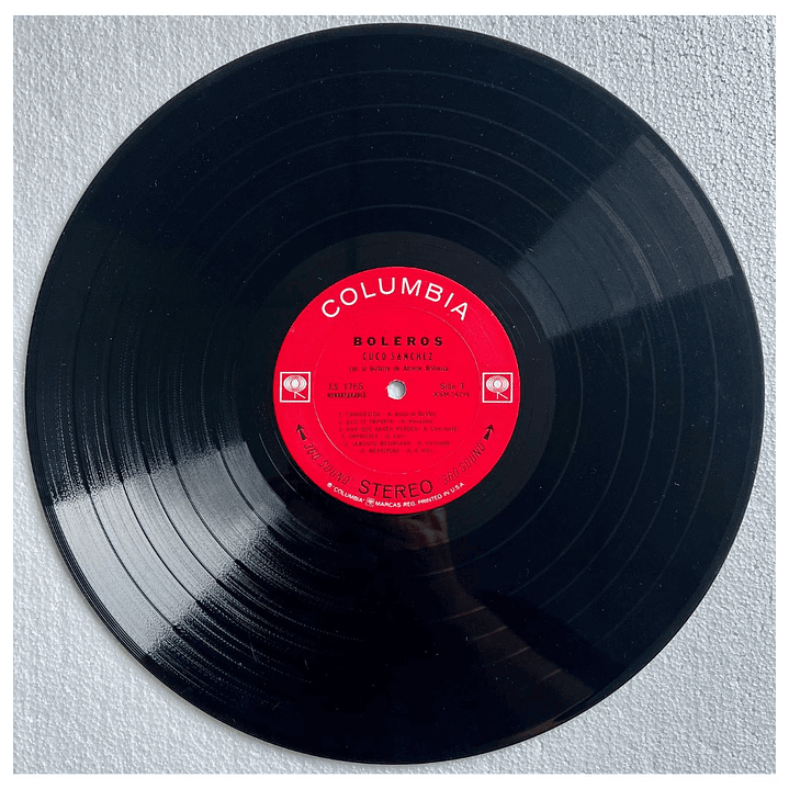 CUCO SANCHEZ - CANTA BOLEROS / VINILO USADO 3