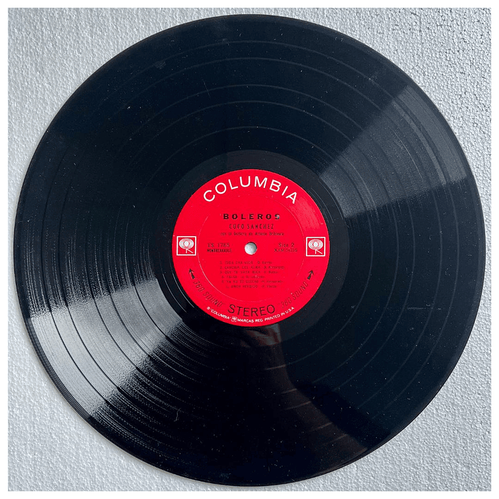 CUCO SANCHEZ - CANTA BOLEROS / VINILO USADO 4