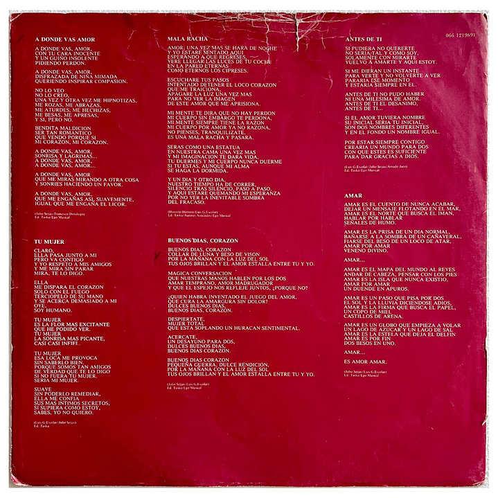 DYANGO - AL FIN SOLOS / VINILO USADO 4