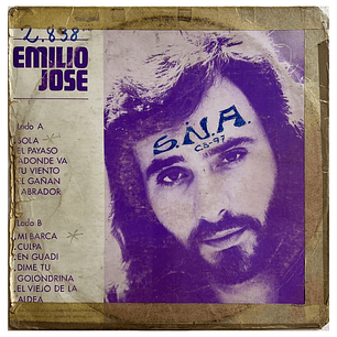 EMILIO JOSE - SOLA / VINILO USADO