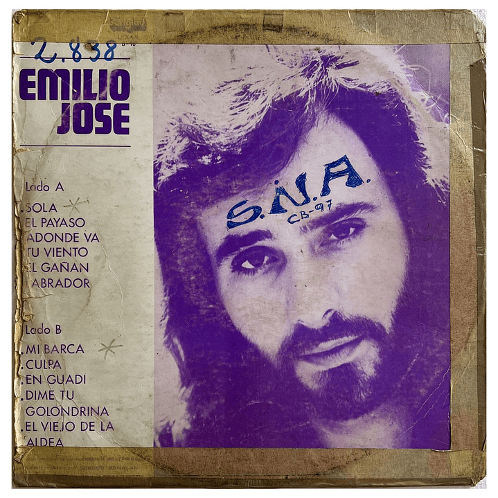 EMILIO JOSE - SOLA / VINILO USADO 2