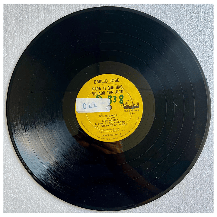 EMILIO JOSE - SOLA / VINILO USADO 4