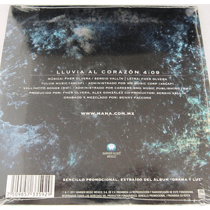 MANA - LLUVIA AL CORAZON (CARDBOARD SLEVE) / CD SINGLE USADO