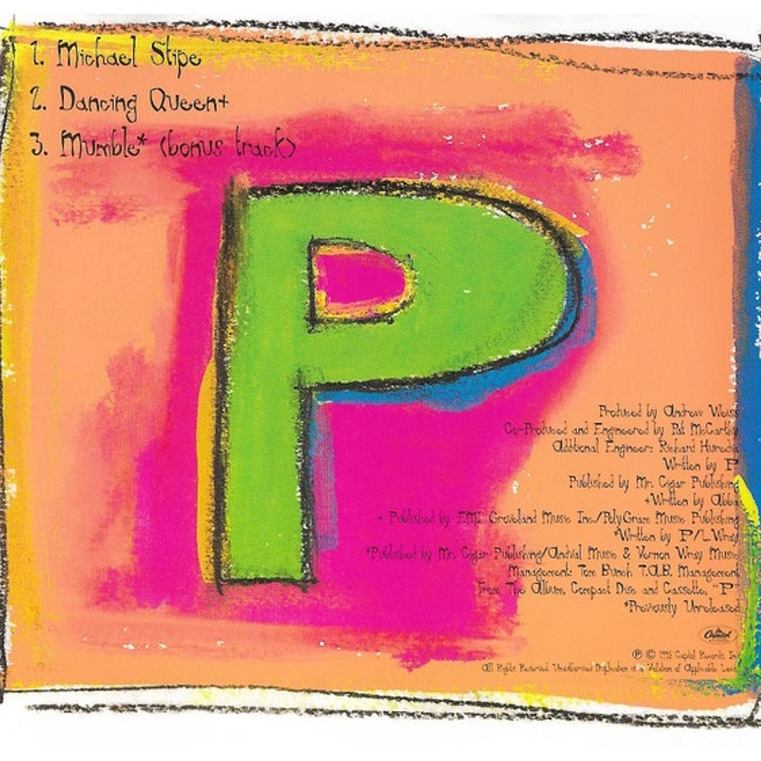 P - MICHAEL STIPE / CD SINGLE USADO 3